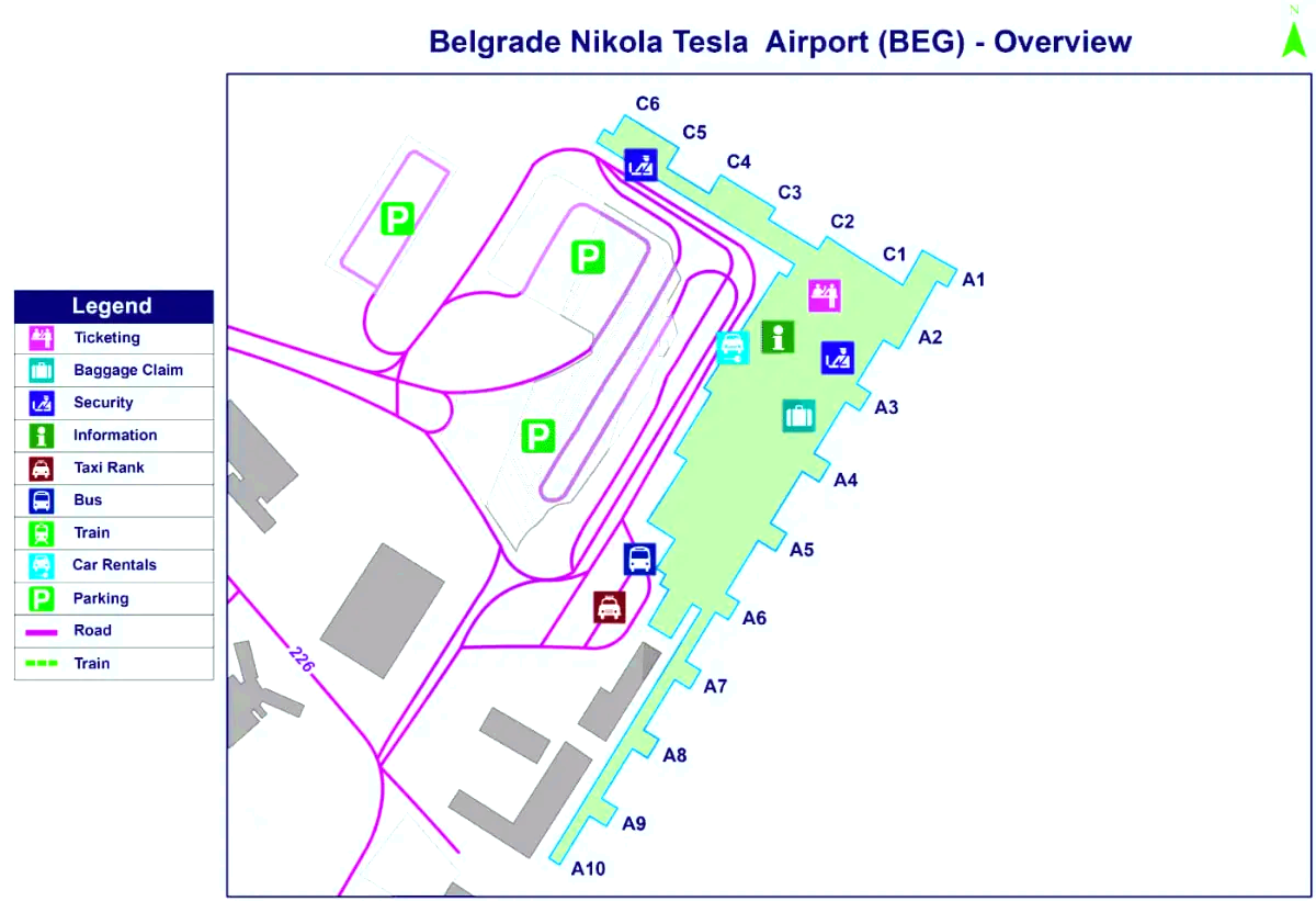 Белградский аэропорт Никола Тесла