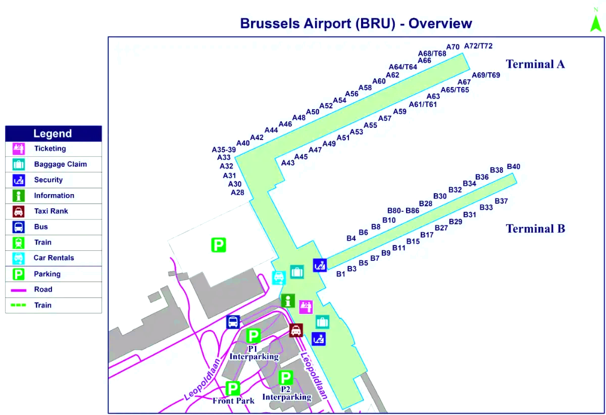 Национальный аэропорт Брюсселя