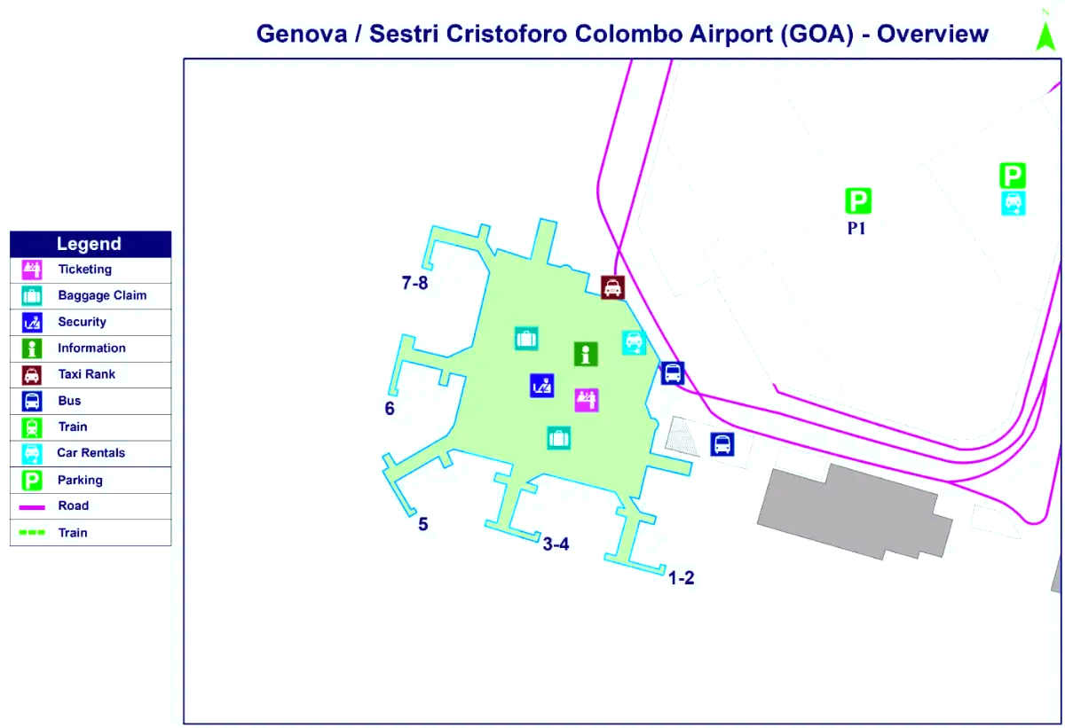 Генуя аэропорт