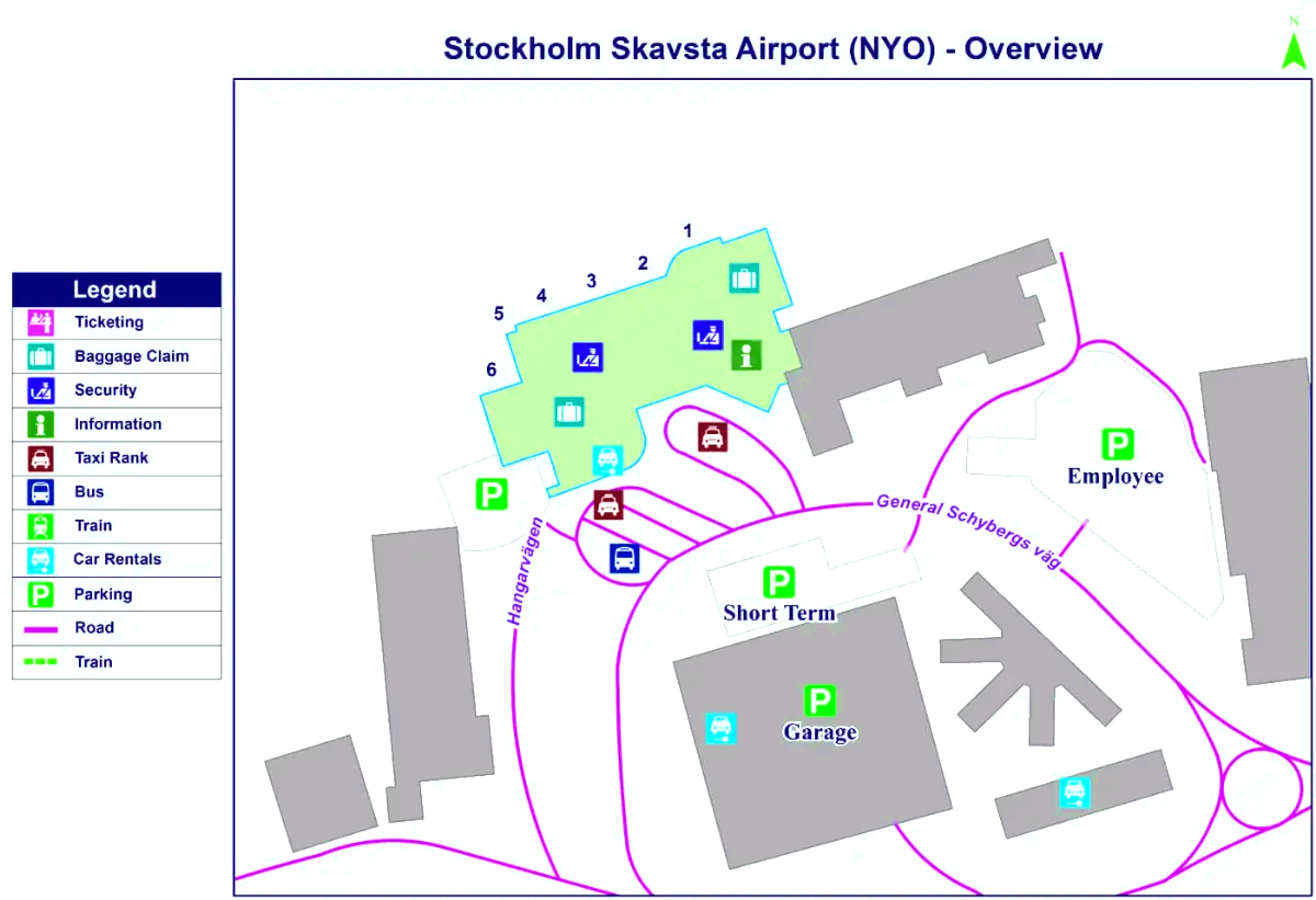 Стокгольм Скавста аэропорт
