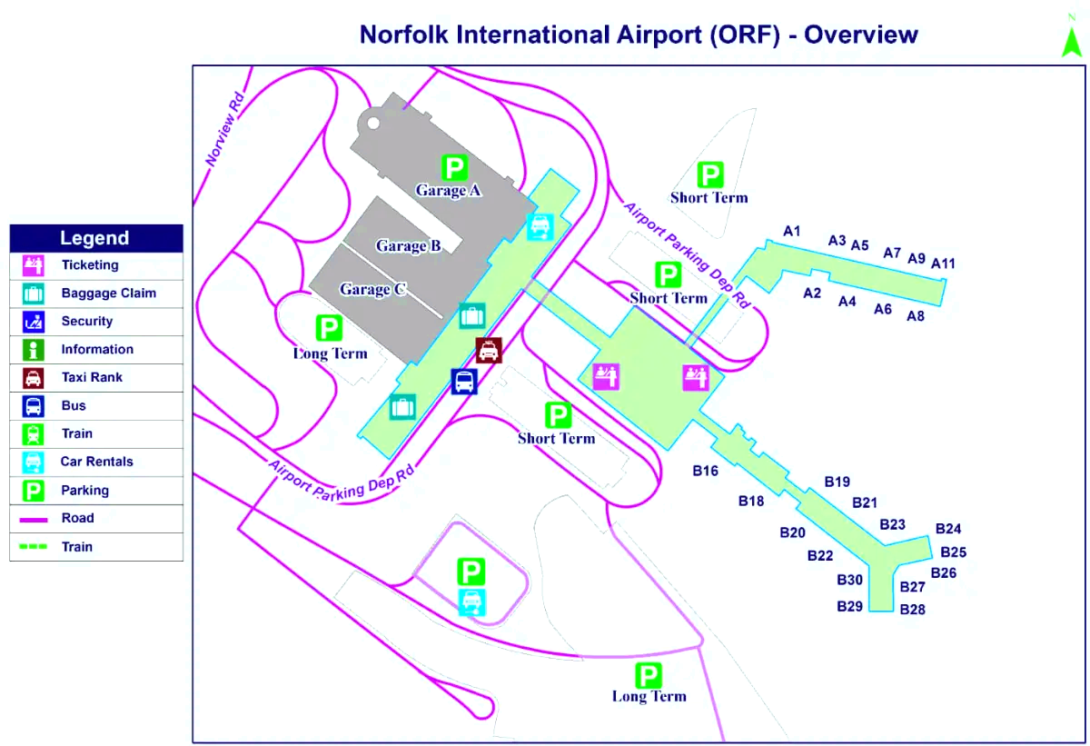 Международный аэропорт Норфолка