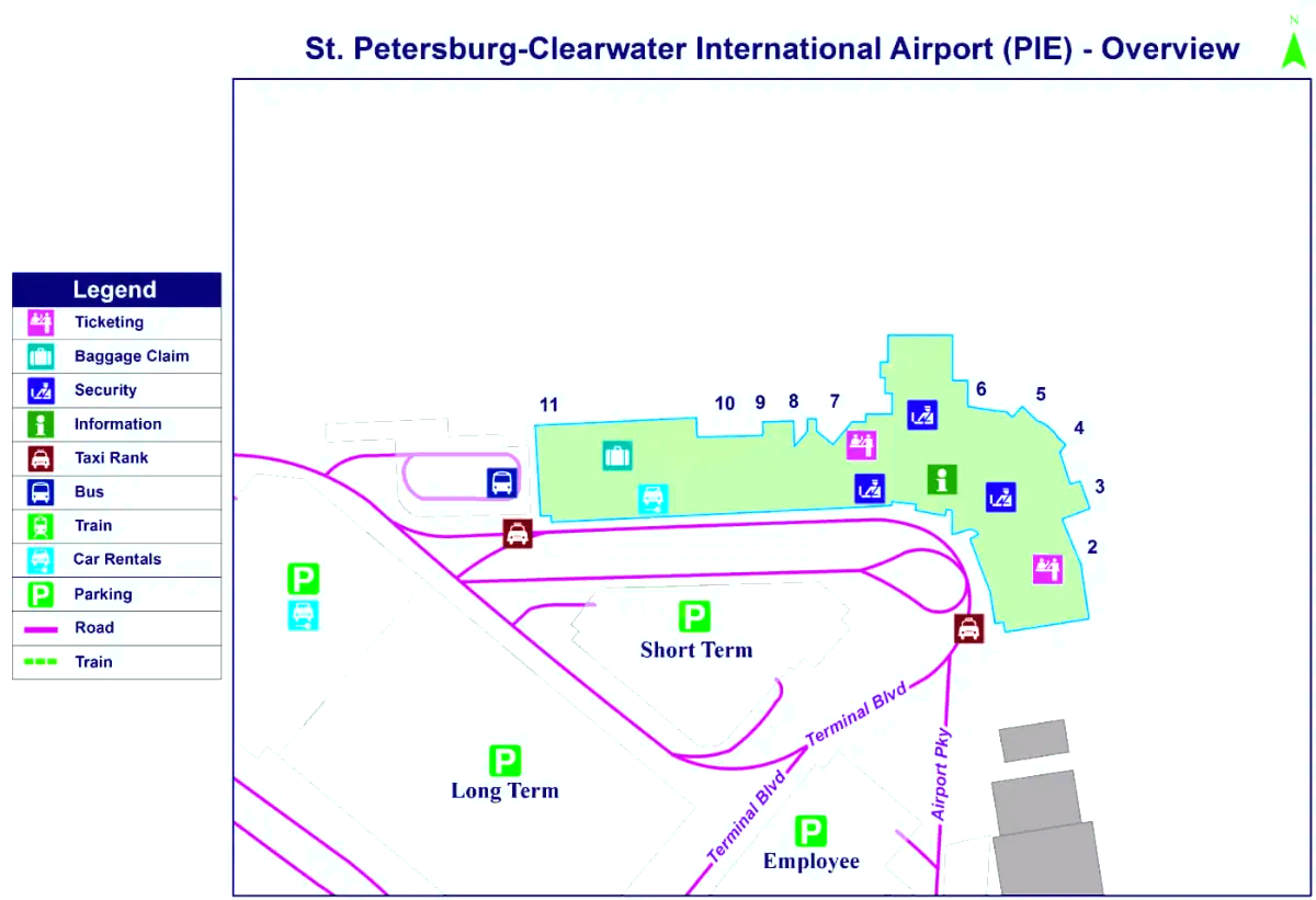 Международный аэропорт Сент-Пит-Клируотер