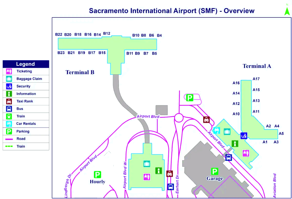 Международный аэропорт Сакраменто